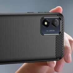 MG Carbon maska za Motorola Moto E13, crno