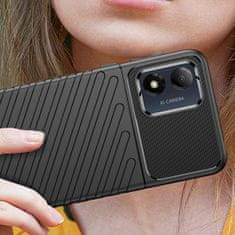 MG Thunder maska za Motorola Moto E13, crno
