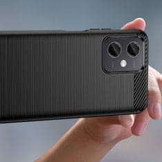 MG Carbon maska za Xiaomi Poco X5 5G / Redmi Note 12 5G, crno