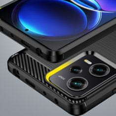 MG Carbon maska za Xiaomi Poco X5 Pro 5G / Redmi Note 12 Pro, crno