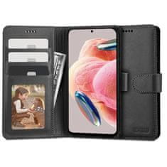 Tech-protect Wallet preklopna maska za Xiaomi Redmi Note 12 4G, crno