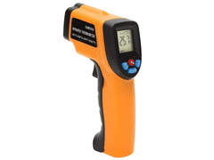 Verkgroup Digitalni laserski termometar baterije s LCD do 550 ° C