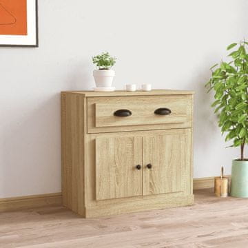 Vidaxl Ormarić, hrast Sonoma, 70x35,5x67,5 cm, materijal na bazi drva