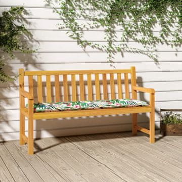 Vidaxl Jastuk za vrtnu klupu, šareni, 180x50x7 cm, tkanina