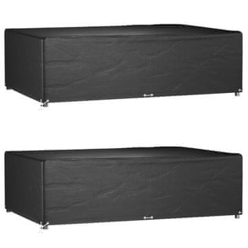 Vidaxl Navlake za vrtni namještaj, 2 kom, 12 rupica za vezice, 227 x 152 x 65 cm