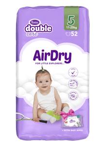 Violeta Air Dry Junior pelene, 52/1 + maramice, vlažne