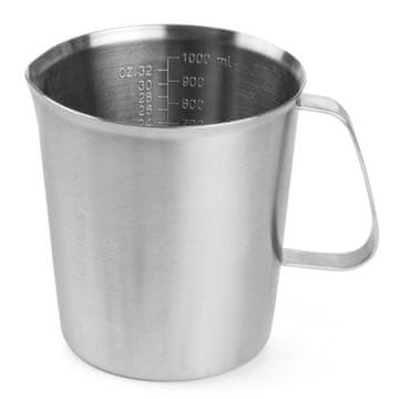 Hendi Kuhinjska mjerna posuda s vagom od nehrđajućeg čelika 1 l - 516201