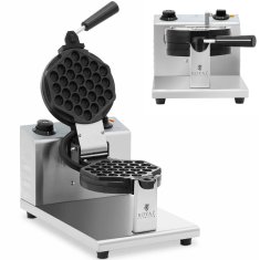 Royal Catering Aparat za mjehurićaste vafle, promjer 17 cm, 1200 W