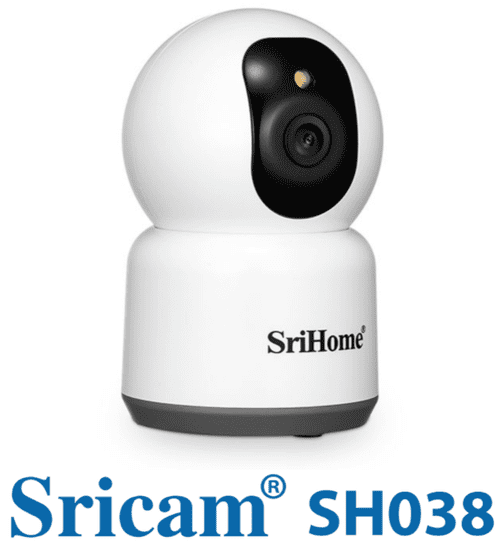 SRICAM SH038 WiFi unutarnja rotirajuća IP kamera, 4MP
