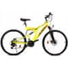 Olpran brdski bicikl 26 LASER FULL DISC, crveno-žuti