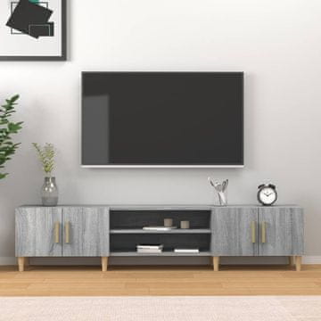 Vidaxl TV ormarić, sivi hrast sonoma, 180 x 31,5 x 40 cm