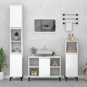 Vidaxl Ormarić za umivaonik bijeli 80x33x60 cm