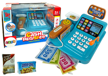 slomart Dječja Blagajna LEAN TOYS s Vagom i Skenerom na Baterije