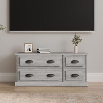 Vidaxl TV ormarić, sivi hrast sonoma, 100x35,5x45 cm