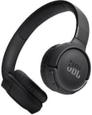 JBL Tune 520BT bežične slušalice, Bluetooth 5.3, crna