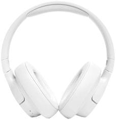 JBL Tune 720BT bežične slušalice, Bluetooth 5.3, bijele