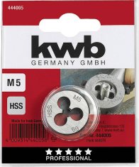 KWB kružna navojna čeljust M5, HSS (49444005)