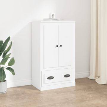 Vidaxl Komoda bijela 60x35,5x103,5 cm Materijal na bazi drveta