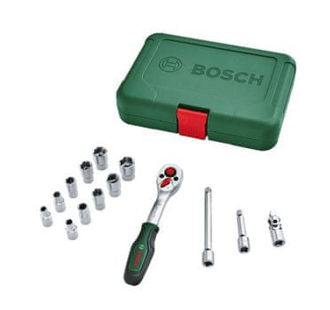 Bosch Garnitura utičnica 14 komada 1/4 s pogonom (1.600.A02. BY0)