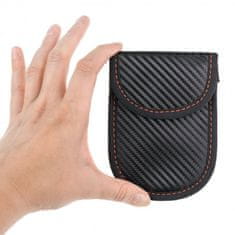 Secutek Sigurnosna RFID torbica za ključeve i dokumente SAI-OT94 Crna