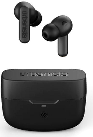 Urbanista ATLANTA bežične slušalice, Bluetooth® 5.2, TWS, ANC, crna (Midnight Black)