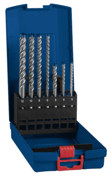 BOSCH Professional 7-dijelni set EXPERT SDS plus-7X, 5/6/6/8/8/10/12 mm (2608900195)
