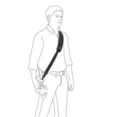 Manfrotto Remen za stativ 1, širine 4 cm, čvrsti, gumirani, platneni (MB MSTRAP-1)