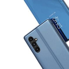MG Clear View preklopna maska za Samsung Galaxy A54 5G, ružičasta