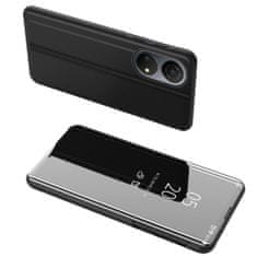 MG Clear View preklopna maska za Honor X8 5G, crno