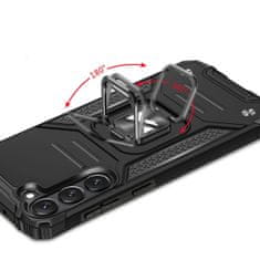 MG Ring Armor maska za Samsung Galaxy S23, crno