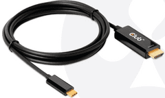 Club 3D kabel, HDMI na USB-C, 4K@60Hz, aktivan, 1,8m (CAC-1334)