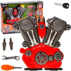 JOKOMISIADA Dječji set za mehaničare - motor na odvrtanje ZA1170