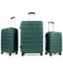 Aga Travel Set putnih kofera MR4650 Zelena
