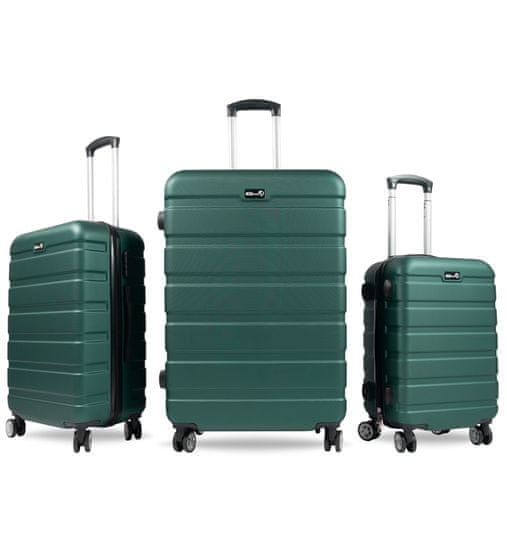 Aga Travel Set putnih kofera MR4650 Zelena