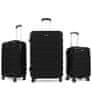 Aga Travel Set putnih kofera MR4650 Crna