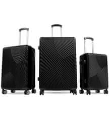 Aga Travel Set putnih kofera MR4654 Crna