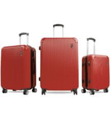 Aga Travel Set putnih kofera MR4652 Crvena