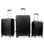 Aga Travel Set putnih kofera MR4653 Crna