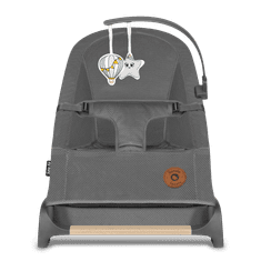 Lionelo June Air Grey stolica za ljuljanje