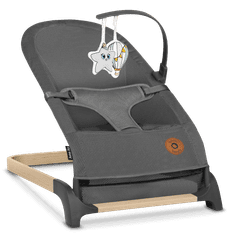 Lionelo June Air Grey stolica za ljuljanje