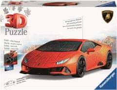 Ravensburger 3D Puzzle Lamborghini puzzle, narančasta, 108 dijelova