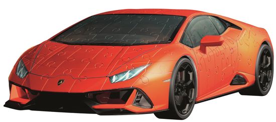 Ravensburger 3D Puzzle Lamborghini puzzle, narančasta, 108 dijelova
