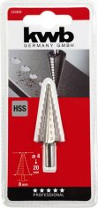 KWB stepenasto svrdlo, HSS, 4-20 mm (49525820)