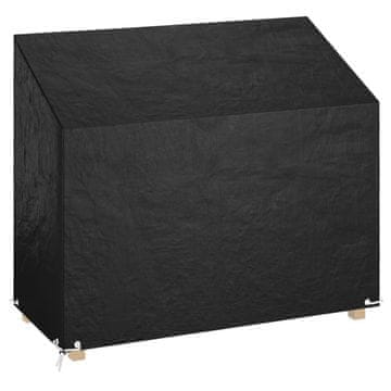Vidaxl Navlaka za vrtnu klupu, 8 rupica za otvaranje, 160x70x70/88 cm, PE