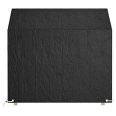 Vidaxl Navlaka za vrtnu klupu, 8 rupica za otvaranje, 130x70x70/88 cm, PE