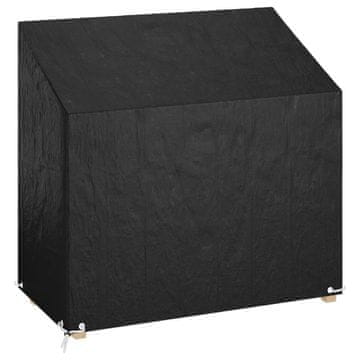 Vidaxl Navlaka za vrtnu klupu, 8 rupica za otvaranje, 130x70x70/88 cm, PE