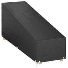 Vidaxl Navlaka za ležaljku s 12 ušica 200x65x35/60 cm od polietilena