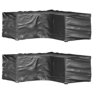 Vidaxl Navlake za vrtni namještaj L, 2 kom, 12 rupica za vezice, 185x185x70 cm