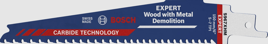 BOSCH Professional 10-dijelni set listova za sabljastu pilu EXPERT ‘Wood with Metal Demolition’ S 967 XHM (2608900397)