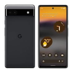 GOOGLE Pixel 6a 5G pametni telefon, 6 GB/128 GB, crna
